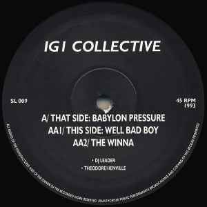 IG1 Collective - Babylon Pressure album cover