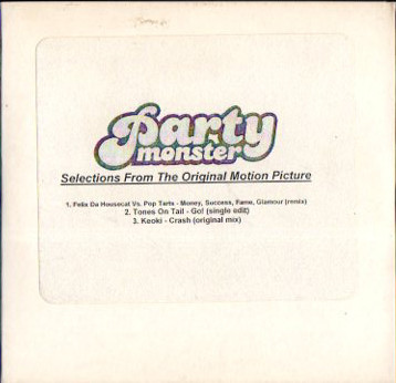 baixar álbum Various - Party Monster Selections From The Original Motion Picture Soundtrack