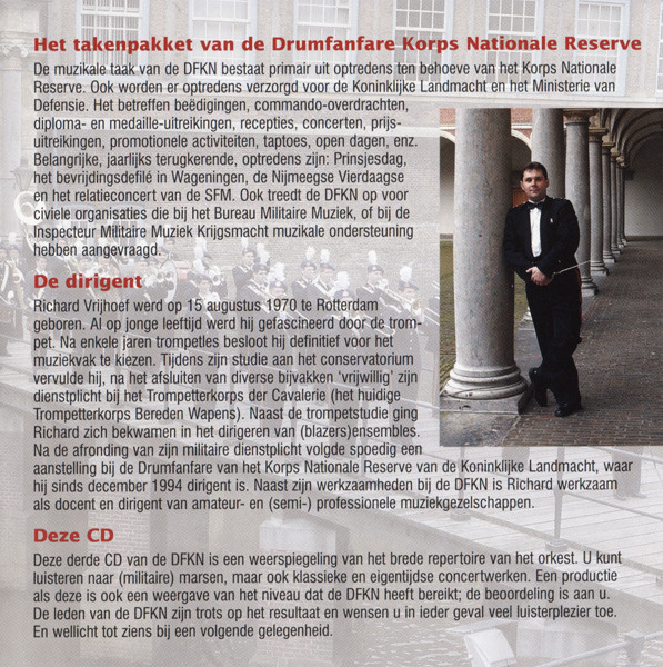 last ned album Download Drumfanfare Korps Nationale Reserve Dirigent Eerste Luitenant Richard Vrijhoef - Brassability album