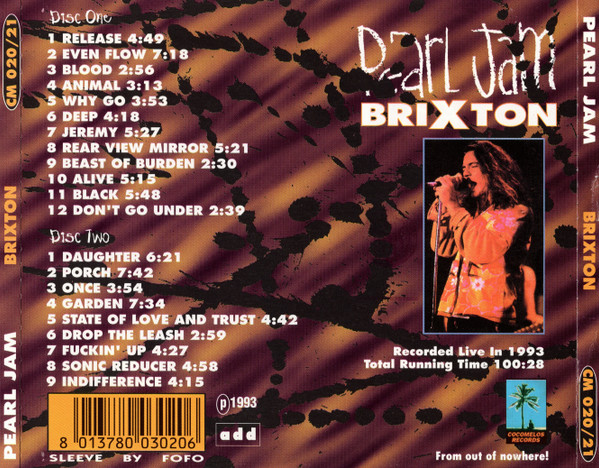 last ned album Pearl Jam - Brixton