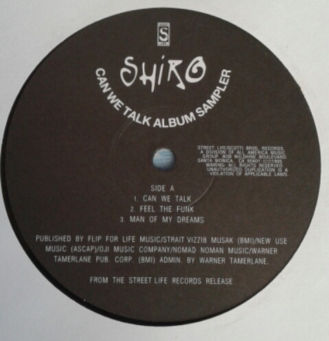 Shiro – Can We Talk (Album Sampler) (Vinyl) - Discogs