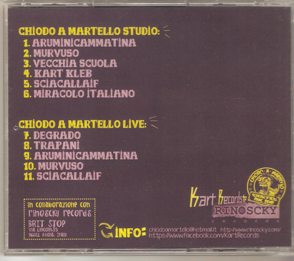 last ned album Chiodo A Martello - Sciacalli
