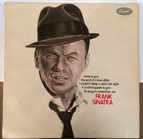 Обложка конверта виниловой пластинки Frank Sinatra - Close To You