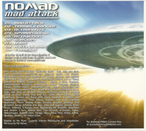 lataa albumi Nomad - Mad Attack