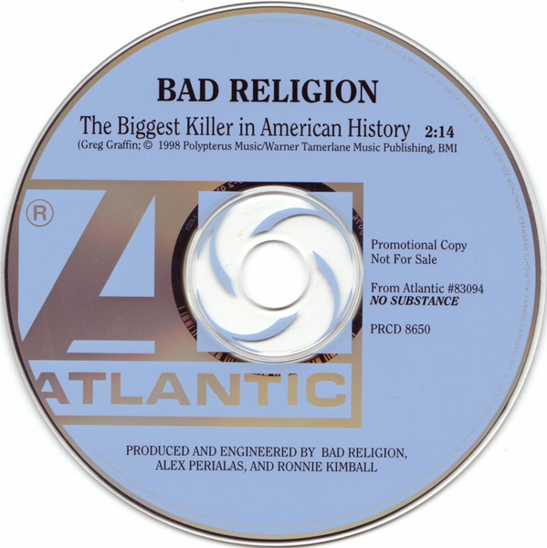 Album herunterladen Bad Religion - The Biggest Killer In American History