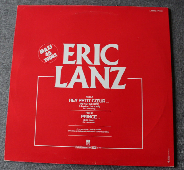 descargar álbum Eric Lanz - Hey Petit Coeur Version Française Hey Little Girl