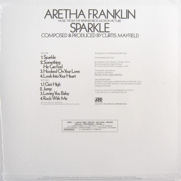 Aretha Franklin - Sparkle | Releases | Discogs