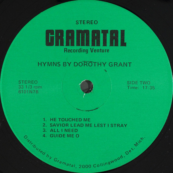 ladda ner album Dorothy Grant - Hymns By Dorothy Grant Of Detroit Michigan