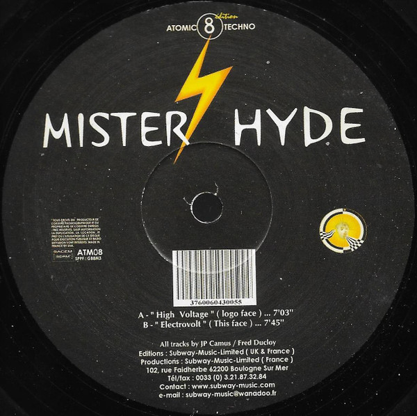 descargar álbum Mister Hyde - High Voltage Electrovolt