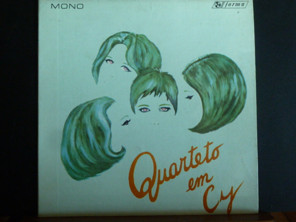 Disco de Vinil Quarteto em Cy, Em Cy Maior, 1968. MONO.