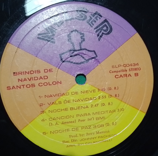Santos Colon - Brindis De Navidad | Releases | Discogs