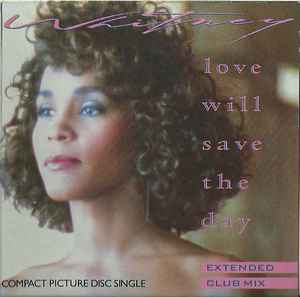 Whitney Houston - Love Will Save The Day album cover