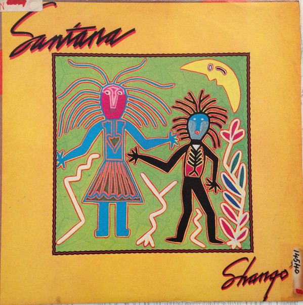 Обложка конверта виниловой пластинки Santana - Shango