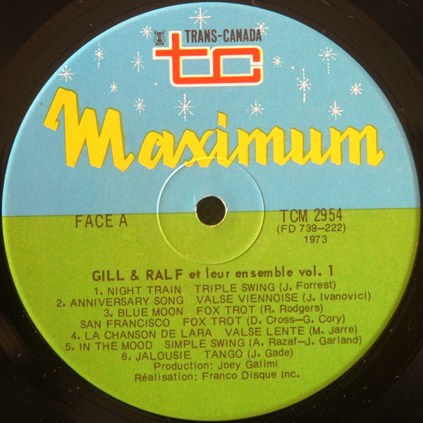 lataa albumi Gill & Ralf Et Leur Ensemble - Vol1