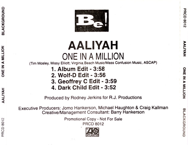 Aaliyah – One In A Million (CD) - Discogs