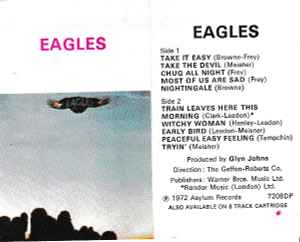 Eagles – Eagles (1972, Gatefold, Vinyl) - Discogs