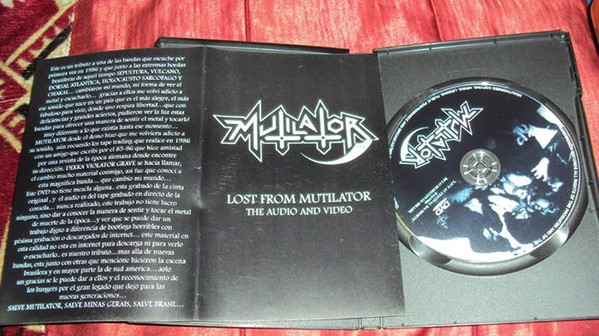 last ned album Mutilator - Lost From Mutilator The Audio And Video