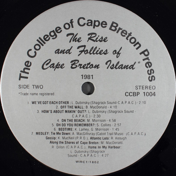 Album herunterladen Various - The Rise And Follies Of Cape Breton Island 1981