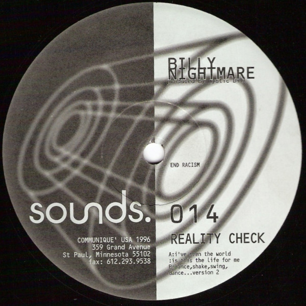 Billy Nightmare – Reality Check (1996, Vinyl) - Discogs