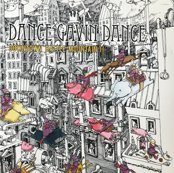 Dance Gavin Dance Downtown Battle Mountain II 2017 Clear