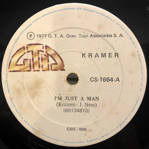 last ned album Kramer - Im Just A Man Looking Back