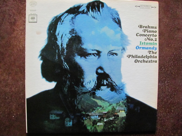 last ned album Johannes Brahms, Eugene Ormandy, Eugene Istomin, The Philadelphia Orchestra - Piano Concerto No2