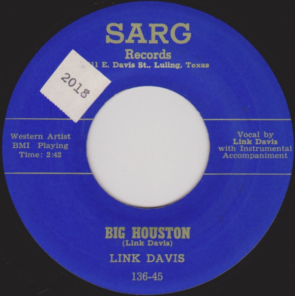 last ned album Link Davis - Cockroach Big Houston
