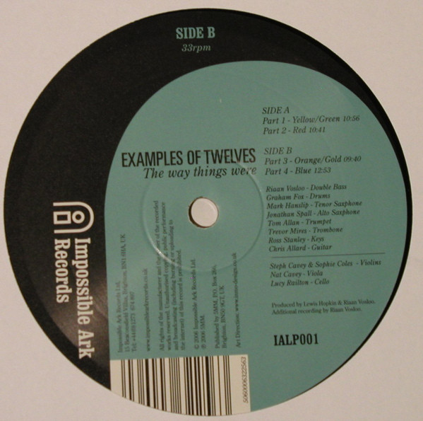 last ned album Examples Of Twelves - The Way Things Were