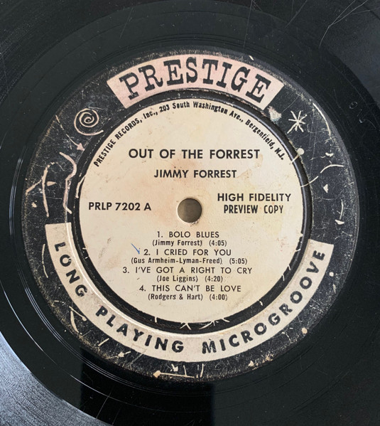 Jimmy Forrest – Out Of The Forrest (1984, Vinyl) - Discogs