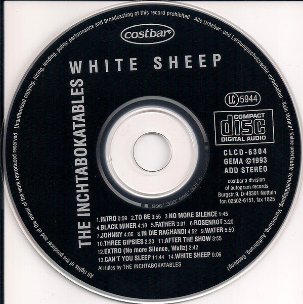 télécharger l'album The Inchtabokatables - White Sheep