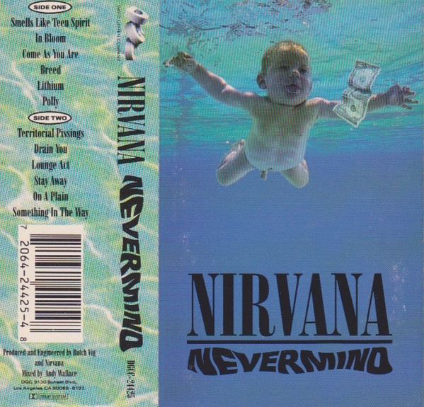 Nirvana – Nevermind (1991, Dolby HX Pro, B NR, Cassette) - Discogs