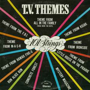 101 Strings - T.V. Themes album cover
