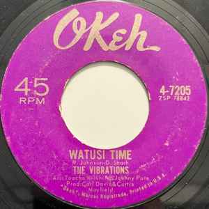 The Vibrations - Watusi Time album cover