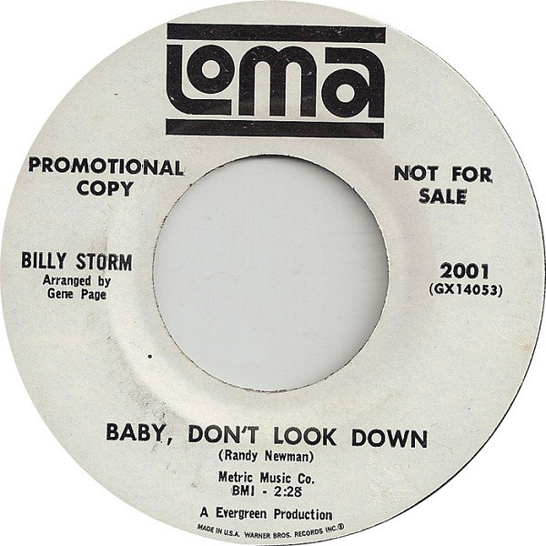 descargar álbum Billy Storm - I Never Want To Dream Again There In A Garden