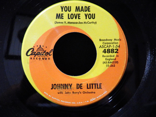 lataa albumi Johnny De Little With John Barry's Orchestra - Lover You Made Me Love You