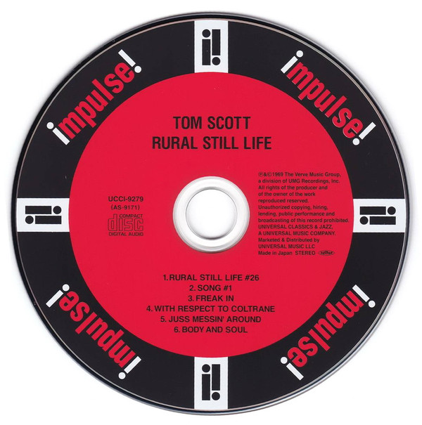 télécharger l'album Tom Scott - Rural Still Life