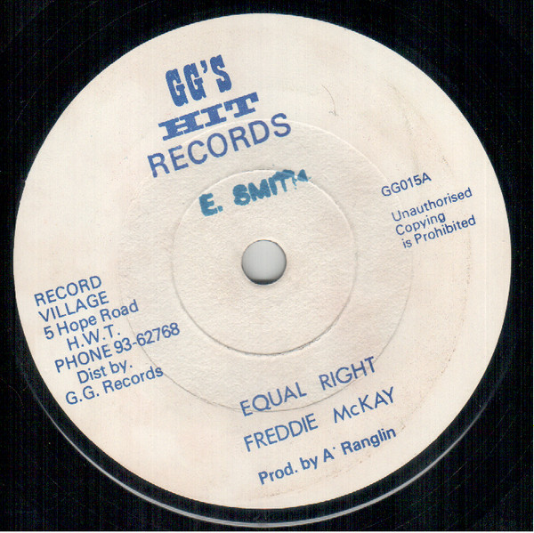 lataa albumi Freddie McKay GG All Stars - Equal Rights Dub