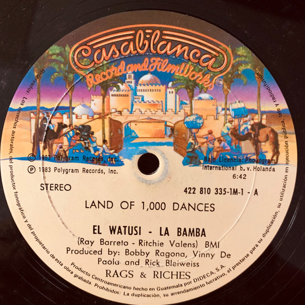 Album herunterladen Rags & Riches - Land Of 1000 Dances El Watusi La Bamba