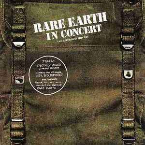 Rare Earth - Rare Earth In Concert album cover