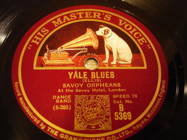 SP SAVOY ORPHEANS JUST A MEMORY / VARSITY YALE BLUES 英盤