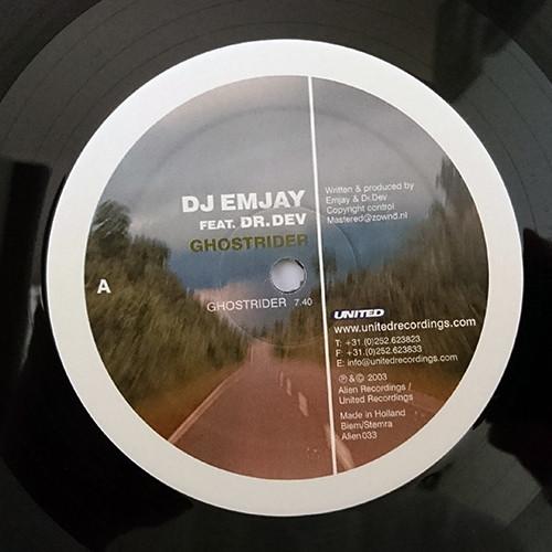 télécharger l'album DJ Emjay Feat DrDev - Ghostrider