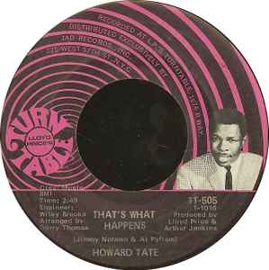 That's What Happens - Howard Tate