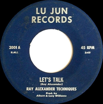 Ray Alexander Techniques – Let's Talk (1972, Vinyl) - Discogs