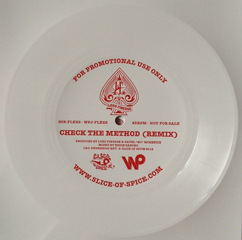 Lord Finesse – Check The Method (Remix) (2012, White, Flexi