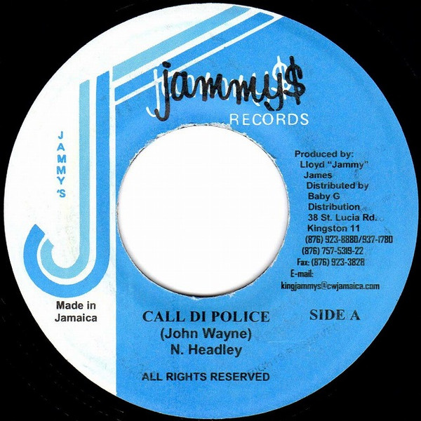 John Wayne – Call Di Police (Vinyl) - Discogs