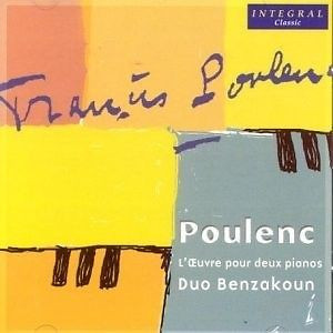 last ned album Francis Poulenc Duo Benzakoun - LOeuvre Pour Deux Pianos