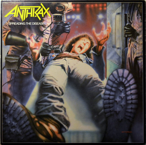 Anthrax – Spreading The Disease (1986, Vinyl) - Discogs