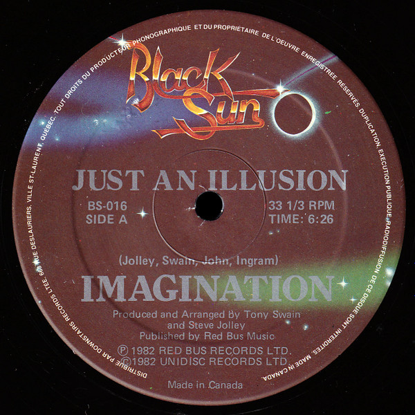 Imagination – Just An Illusion (1982, Vinyl) - Discogs