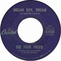 The Four Preps - Dream Boy, Dream / Grounded album cover