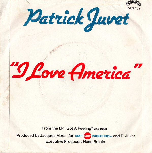 lataa albumi Patrick Juvet - I Love America